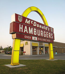 McDonalds sign